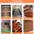 楼梯防滑条贴台阶贴包角L型直角胶条硅胶橡胶PVC材质踏步板自粘条 5CM-带胶-红灰色[1米价格]