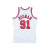 NBA复古球衣SW 公牛队1997-98赛季 罗德曼 白色主场 Mitchellness 白色 L