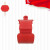 圣耐尔整箱中央空调管卡扣秒扣宽子吊码安装8厘丝杆新风博透气帽 40红/3.5宽/1200个/箱