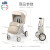 凯姆（CAM）意大利制造婴儿车可坐可躺睡篮提篮多功能双向避震高景婴儿推车 婴儿车【680白色】