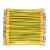 宗意（ZYCN） 黄绿双色光伏接地线桥架软铜线配电箱机房跨接线连接线4/6平方 【厂标】孔径6mm/M6螺栓  100根 2.5平方*100mm