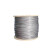 304不锈钢钢丝绳 晾衣绳 包塑 包胶钢丝绳 1.0 1.5 2 3 4 5 6 8mm 7*19#8mm粗 (10米送5个铝套)