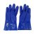 PVC全浸手套 磨砂防滑处理 防水防油 耐酸碱 防化手套 棉衬里 出口级环保PVC 10双