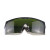电焊眼镜焊工专用激光防护眼镜护目镜墨镜保护眼睛护眼男工地焊接 防激光款护目镜【墨绿色+镜布+拉链盒】