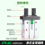 定制平行气爪MHZL2-25D小型气动手指气缸夹爪MHZ2-10D/16D/20D/32 MHZ2-10C单作用常闭 送防尘套