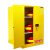 工业防火防爆柜化学品安全柜危化品易燃液体储存柜10加仑黄色 黄色60加仑安全柜易燃品柜