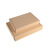 安送达 飞机盒小号快递纸箱长条服饰物流打包装盒子瓦楞牛皮纸盒 3层优质空白11x10x6cm（E坑）50个装