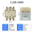 交流接触器CJ20-63 100 160 250 400 630 银触点单相220V三相380V CJ20-160A AC-220V x 加厚银点