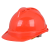高强度透气工地安全帽男施工领导建筑工程防撞帽国标头帽全盔印字 国标ABS-红色