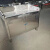 兰州拉面案板工作台商用不锈钢面板台一体拉面柜开门 120*70*80