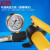 铸固 CP-700手动液压泵 便携式小型液压泵站高压泵浦油压泵 LD-700铝合金手动泵(带表) 