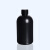 安达通 塑料小口瓶 黑色避光塑料细口瓶刻度带内盖塑料瓶 500ml(黑色 5个/包) 