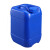 尚留鑫 塑料桶堆码桶储水桶10L废液桶带盖密封方桶 蓝色