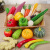 纤叶仿真水果模型摆件塑料蔬菜果蔬套装玩具食物拍摄道具展厅橱窗装饰 红苹果一个(加重)