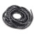 ihome 缠绕管 绕线管电线包线管收纳管PE螺旋软管 黑色16mm(4米)x10包