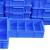 稳斯坦 WST012 零件盒分格箱 加厚多隔塑料收纳盒工具物料分类盒周转箱 十二格箱#443*348*60