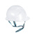 汇特益HT-333 三筋安全帽 ABS透气工地施工防砸头盔 电工劳保防护帽【30个/箱】 白色 均码 