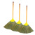 腾力翔 塑料丝庭院扫地清洁扫帚 学校小区道路专用笤帚手工编织芒草小扫把
