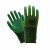 盛港（SHENGGANG）天然乳胶手套劳保手套掌浸涂层压纹耐磨耐油防滑手套工地作业 A688 绿（12付）
