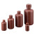NIKKO试剂瓶HDPE塑料瓶大容量棕色瓶1L2L3L5L10L标准规格瓶耐酸碱防漏日本进口亚速旺 250ml广口