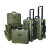 SMRITI军绿色防护箱IP67防水等级手提设备安全工具箱摄影拉杆箱 523暗夜绿+海绵