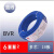 金龙羽 电线BVR1/1.5/2.5/4/6平方国标芯单芯多股工程家装软线 BVR6平方  蓝色   100米/19股