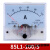 85L1交流电流表电压表指针式电压电流直通精密仪表机械型小型 100/5