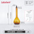 LABSHARK 容量瓶玻璃加厚定量瓶定容瓶透明棕色磨口具塞耐高温实验室 【棕色】1000mL 1个