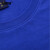 安赛瑞 劳保圆领棉质短袖T恤 夏季吸汗工作汗衫 物业工作服内搭餐饮团队 深蓝色 XL码 11263