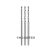 精选好货钻头 麻花钻 0.3 0.4 0.5 0.6 0.8 1 1.53.0mm 上工直柄 直径0.6mm*总长23mm(10支)