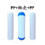 永源适用于净水器滤芯YY-RO-100系列PP棉活性炭RO膜五级套装 五盖前三 五盖前三级