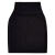 皮尔卡丹（pierre cardin）羊毛针织一步半身裙女2023新款紧身包臀弹力高腰毛线短款百搭裙子 黑色 XL