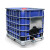 奕多美 全新IBC吨桶1000L蓝色加厚储水桶塑料化工桶 YDM-HXP-XDT