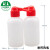 科研斯达 塑料洗瓶 弯头冲洗瓶 清洗瓶 吹气瓶 白色塑料洗瓶 250ml 红嘴 2个/包