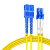 SAMZHE 光纤跳线 LC-SC 单模双芯 黄色 5m G1-LCSC05