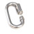 海斯迪克 HKCL-234 304不锈钢快速接环 钢丝绳配件 锁扣攀岩登山保险扣链条扣梅陇锁连接环 M10(承重1042kg)