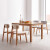 念念 家具实木餐桌长方形大板饭桌家用小户型橡木桌子 原木色 1.2米120*75*75cm(长*宽*高)