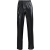安赛瑞 防风皮裤 高腰宽松保暖 耐油污屠宰场劳保长裤 黑色薄款 2XL 3F01243