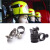 适用于安全帽夹消防员 电筒侧灯 夹扣 手电筒卡扣 消防头盔 头灯 固定旋转(25-27毫米)