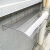 SDFFKOS隐形雨棚户外防雨透明遮雨窗户阳台电箱热水器大门无支架静谧雨搭 （立面）40*120CM透明