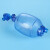 海笛 蓝色裸球囊加输氧导管 简易呼吸器人工复苏器苏醒球急救呼吸球囊气囊活瓣复苏气囊