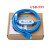 用于PLC编程电缆S7-200数据编程下载线 USB-PPI通讯连接线 镀金蓝带磁环+镀金接口 3米
