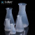 塑料三角烧瓶l喇叭口PP锥形瓶三角瓶实验室广口塑料摇瓶50 100 25 广口50ml