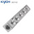 凯宇气动 KYCH 2/3/4/5/6/7位多管路分管 铝合金分管路分配器分流排 直通气管接头 4位 两头4分/上2分