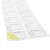 海斯迪克 食物品留样盒标签专用标签 不干胶贴纸100张 HKLY-105