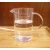 顾致烘焙带刻度量杯实验杯耐热玻璃计量杯烧杯奶茶牛奶量杯500ml 1000ML无盖