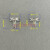 凹槽钉形扫描电镜样品台专用FEI/ZEISSTescan直径12.7 4孔样品盒16120