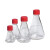 LABSELECT甄选 三角细胞培养瓶摇菌瓶锥形密封盖PC玻璃瓶 17421 1000ml ，1个/包