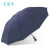 天堂伞加大雨伞便携全自动商务雨伞夜行手电筒反向伞 黛蓝色
