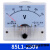 85L1交流电流表电压表指针式电压电流直通精密仪表机械型小型 250V